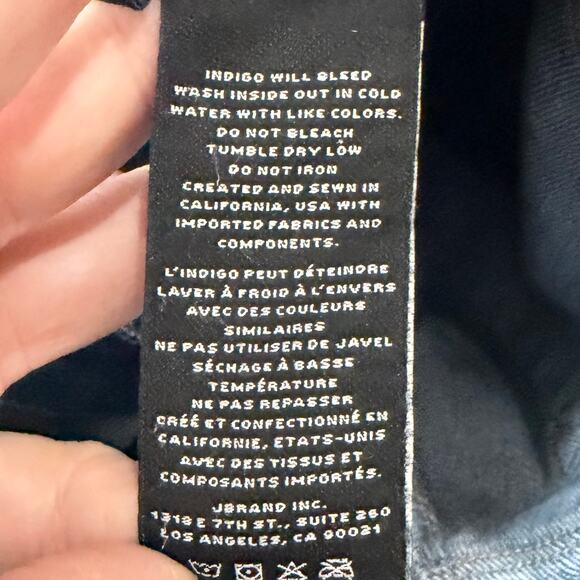 J Brand Women's Julia Jeans Size 25 Wonderland Destruct Distressed Denim Casual - Picture 11 of 11